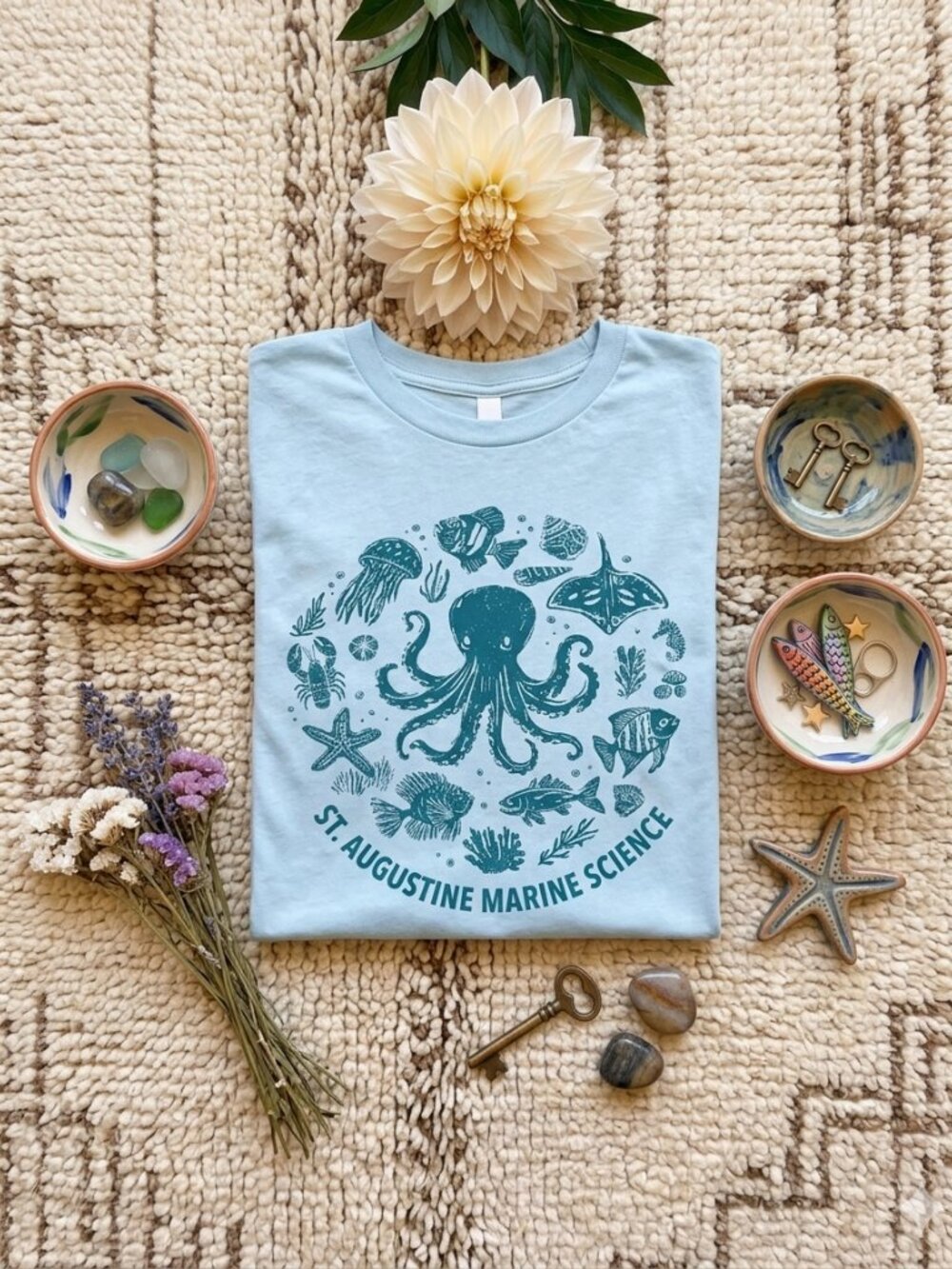 Vintage Octopus T-Shirt 🐙🌊✨ | Retro Sea Animal Graphic Tee